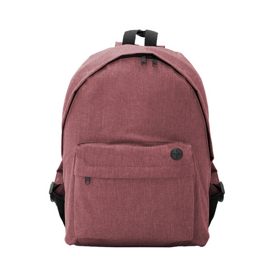 Basic backpack in marled fabric 14 L with double reinforced handle TEROS ROLY