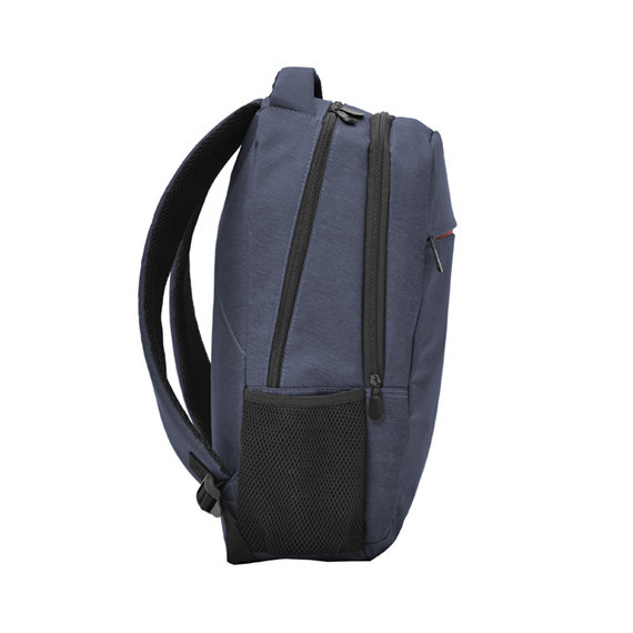 Backpack for laptop in marled fabric with central pockets CHUCAO ROLY
