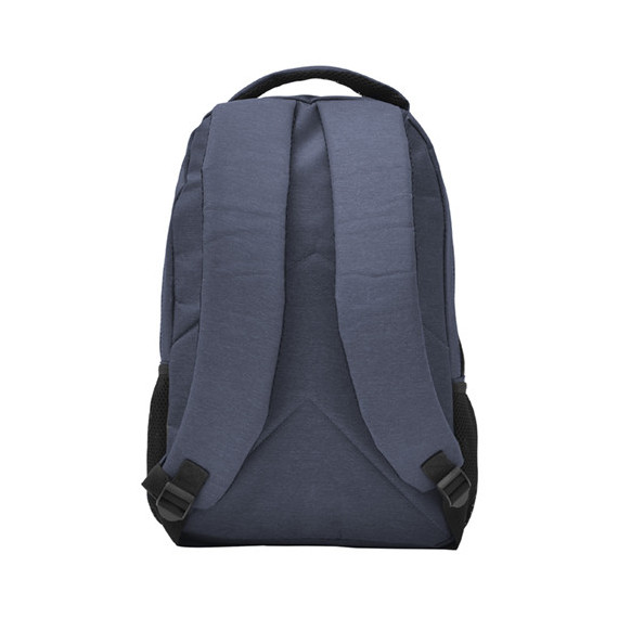 Backpack for laptop in marled fabric with central pockets CHUCAO ROLY