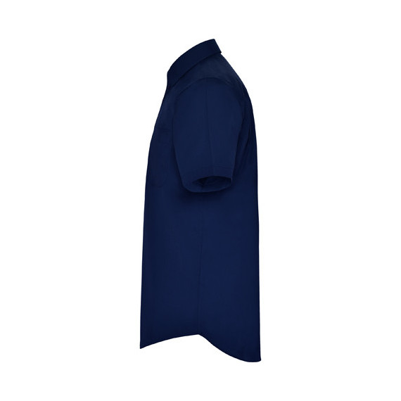 Camicia a maniche corte con colletto classico stirato a 1 bottone modello maschile AIFOS ROLY