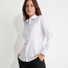 Basic slim-fit long-sleeved shirt with button placket SOFIA L/S ROLY