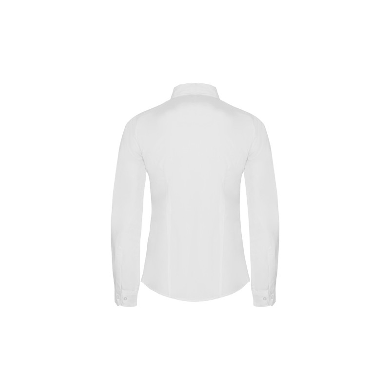 Basic slim-fit long-sleeved shirt with button placket SOFIA L/S ROLY