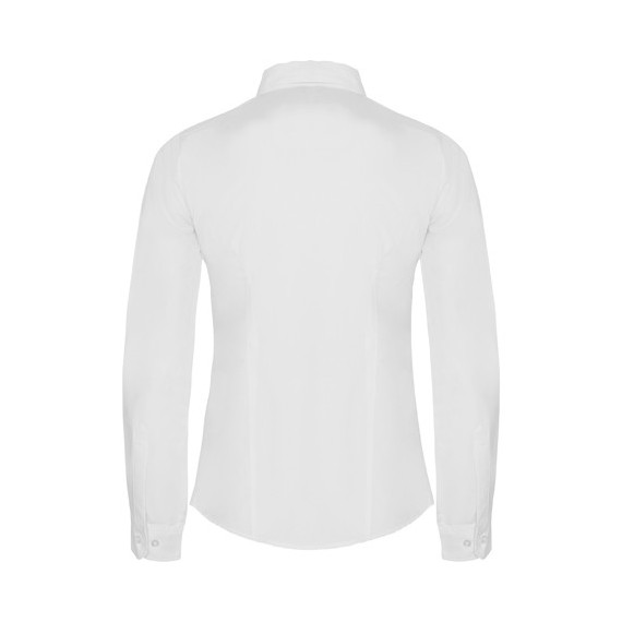 Camicia basic a maniche lunghe con taglio aderente e tappo con bottoni SOFIA L/S ROLY