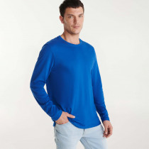 Camiseta de manga larga en tejido tubular con cubrecosturas en hombro y cuello EXTREME ROLY REF: CA1217