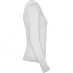 Semi-fitted t-shirt with a collar finished with piping, without cuffs EXTREME WOMAN ROLY