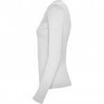 Semi-fitted t-shirt with a collar finished with piping, without cuffs EXTREME WOMAN ROLY