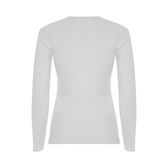 Semi-fitted t-shirt with a collar finished with piping, without cuffs EXTREME WOMAN ROLY