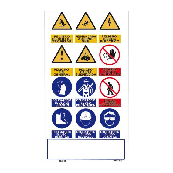 Multiple poster sign with UV 500 x 900 mm inks