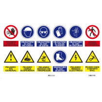 Segno di poster multiplo orizzontale con inchiostri UV 900 x 500 mm