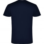 Camiseta de manga curta tubular e decote em V de 2 camadas SAMOYEDO ROLY