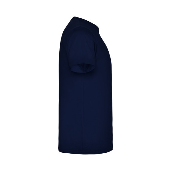 Camiseta de manga curta e decote redondo de 4 camadas com bolso TECKEL ROLY
