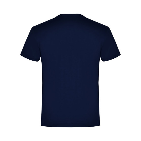 Camiseta de manga curta e decote redondo de 4 camadas com bolso TECKEL ROLY