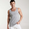 Camiseta masculina de tirantes anchos y corte semientallado 100% algodón (tallas niños) TEXAS ROLY