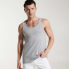 Men's tank top with wide straps and semi-fitted cut, 100% cotton (children's sizes) TEXAS ROLY
