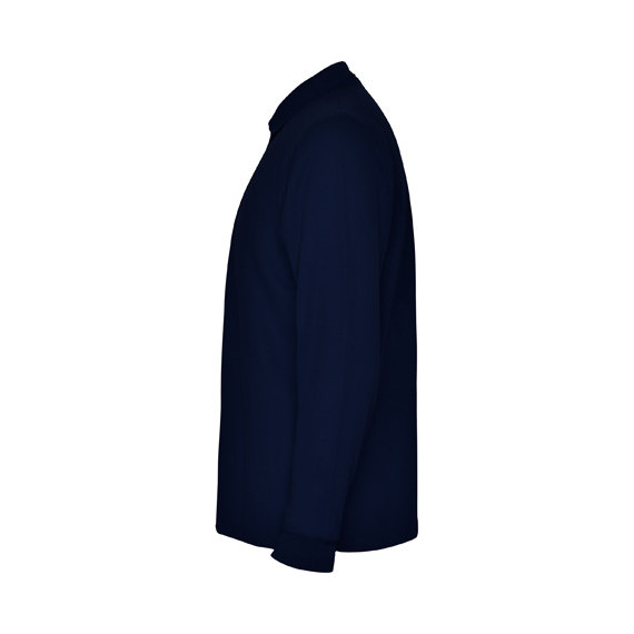 Polo casual a maniche lunghe con colletto e polsini a coste CARPE ROLY