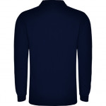 Polo casual a maniche lunghe con colletto e polsini a coste CARPE ROLY