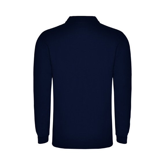 Polo casual a maniche lunghe con colletto e polsini a coste CARPE ROLY