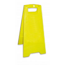 Panneau sans hauteur d'enregistrement jaune 620 mm