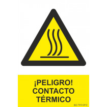 SEGNALE PERICOLO! Contatto termico con inchiostri UV