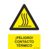 Danger sign! Thermal Contact (UV inks) SEKURECO