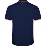 Polo de manga curta com gola e punhos jacquard com tapeta e botões NATION ROLY