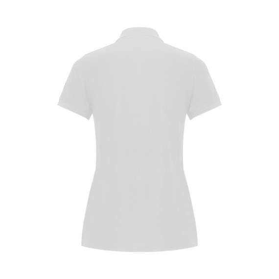 Polo de manga curta ajustado para mulher com aberturas laterais Pegaso Woman premium ROLY