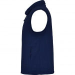 Chaleco polar con cuello alto y cremallera al tono con bolsillos laterales BELLAGIO ROLY