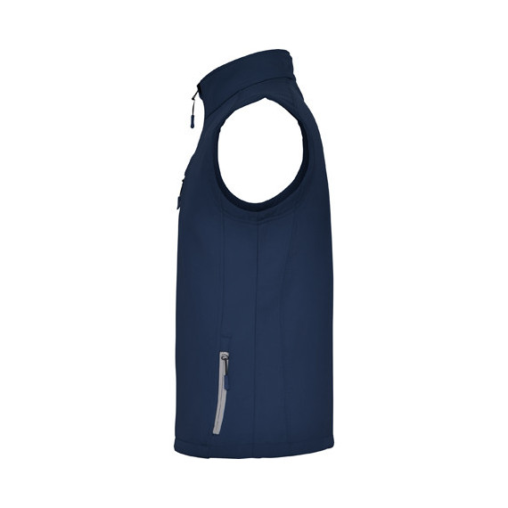Gilet soft shell a 2 strati con zip invertita NEVADA ROLY