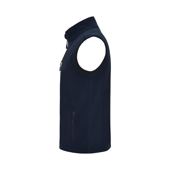 Gilet softshell à 2 couches avec doublure intérieure en tissu polaire QUEBEC ROLY