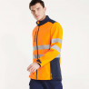 Two-tone high visibility softshell jacket with reflective tapes ANTARES ROLY