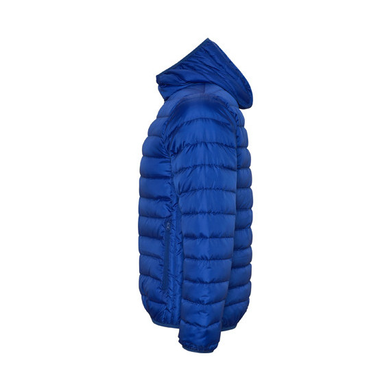 Men's padded jacket with feather-touch filling and fixed adjustable hood NORWAY ROLY