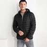 Men's padded jacket with feather-touch padding and fitted fixed hood NORWAY ROLY