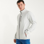 Casaco Softshell de 2 camadas de mangá Raglan com zipado zipado antárcia rola. Ref: SS6432