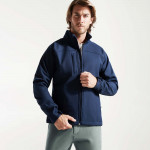 3-layer Softshell jacket with exterior pocket and adjustable cuffs RUDOLPH ROLY