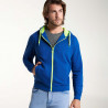 Fleecejacke ohne Pilling mit fluoreszierenden Details FUJI ROLY