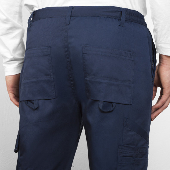 Pantalón industrial recto con bolsillos para herramientas, sin pinzas PROTECT ROLY