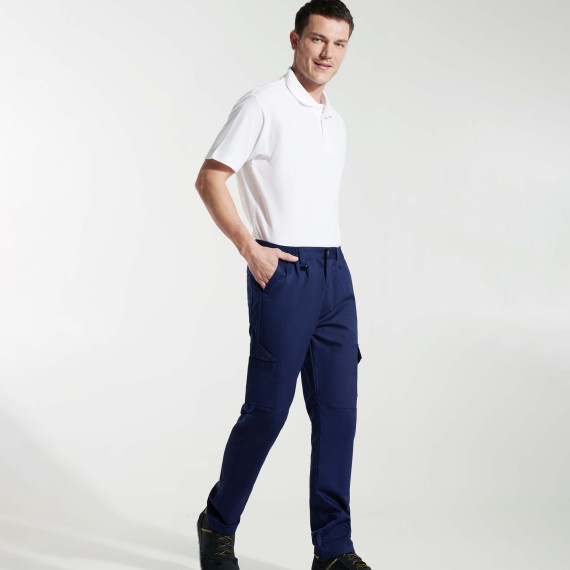 Straight industrial trousers with tool pockets, no protect roly.L clamp Ref: PA9108