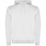 Kapuzensweatshirt URBAN ROLY 1067 mit bicolor Doppelgewebe und Elasthan 1x1 an den Bündchen und am Saum.