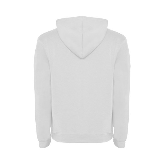 Sudadera URBAN ROLY 1067 con capucha bicolor de doble tejido elastano 1x1 en puños y cintura