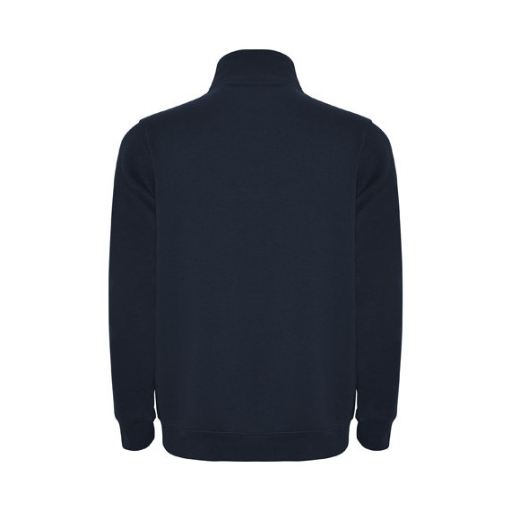 Sweatshirt casual anti-pilling avec demi-zip assorti ANETO ROLY