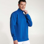 Sweat-shirt occasionnel Antipilling avec demi-fermeture à glissière A Aneto Roly. Ref: SU1109