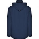 Parka de cuello alto con cremallera inyectada con capucha plegada y bolsillos EUROPA ROLY