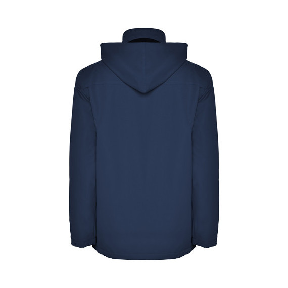 Parka de cuello alto con cremallera inyectada con capucha plegada y bolsillos EUROPA ROLY