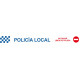 Police locale Beacon Ruban de 75 mm x 200 m x 0'05 mm