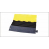 Protecteur de câble 3 canaux 500 x 900 x 70 mm passage de véhicules SEKURECO