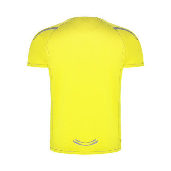 Atmungsaktive technische T-Shirt aus glattem Jersey-Stoff mit kurzen Raglanärmeln SEPANG ROLY