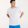 MONTECARLO ROLY technical short-sleeved raglan t-shirt with a rounded neckline