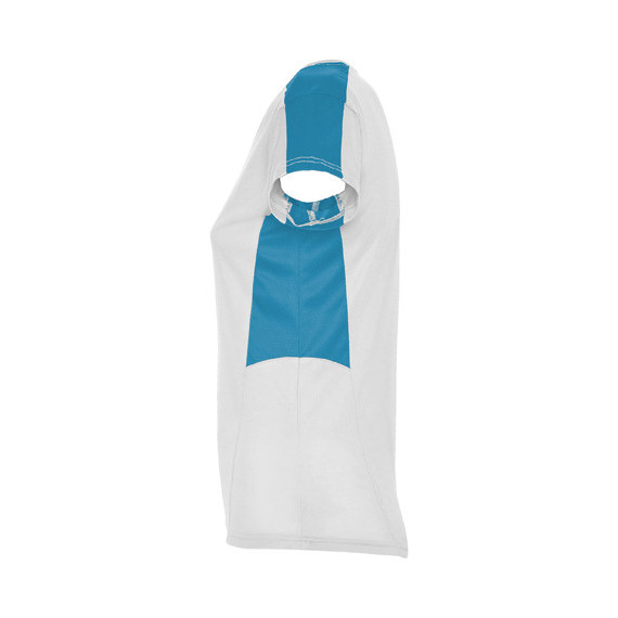 Technical sports t-shirt for women with V-neck SUZUKA ROLY