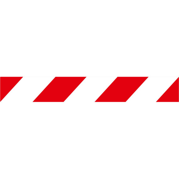 White Beacon Tape - Red