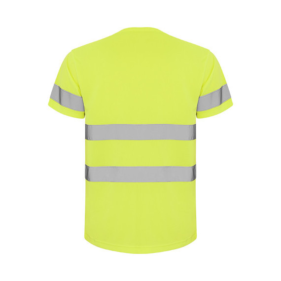 High visibility technical t-shirt with reflective strips DELTA ROLY